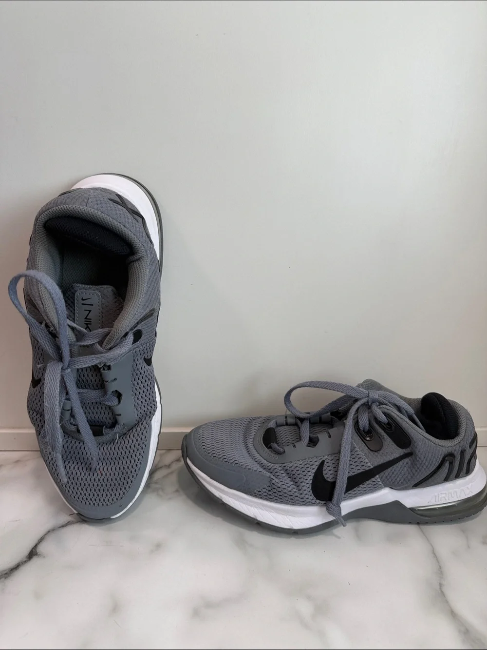 Nike Air Max Alpha Trainer 4 Grey Kid’s Size 7